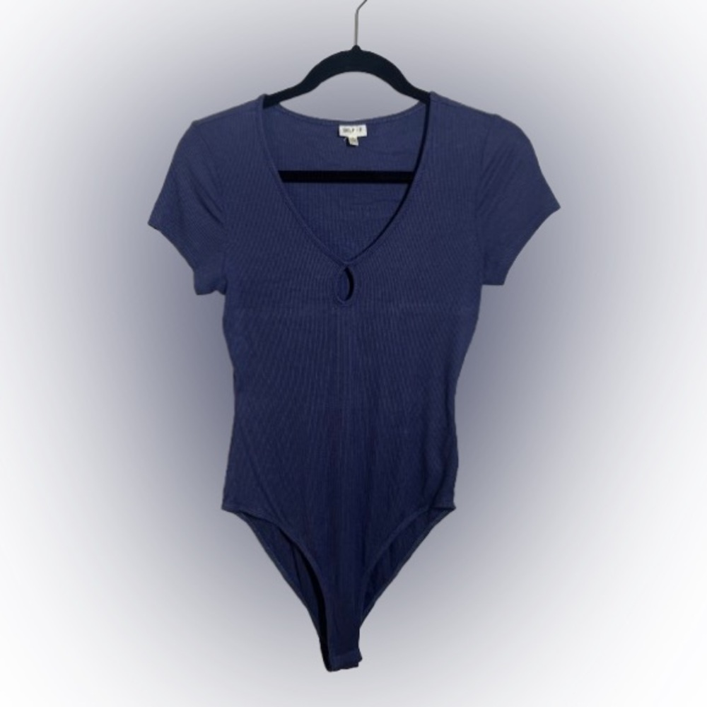 Royal Purple Bodysuit- Size Large